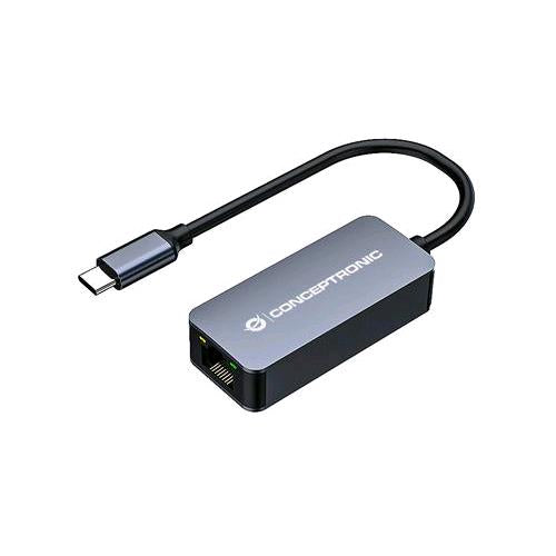 CONCEPTRONIC ABBY12G ADATTATORE ETHERNET INTERFACCIA USB TYPE-C 10/100/1.000/2.5