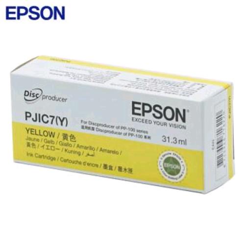 EPSON DISCPRODUCER INK PJIC7(Y) CARTUCCIA INCHIOSTRO INK-JET GIALLO FINO 1.000 D