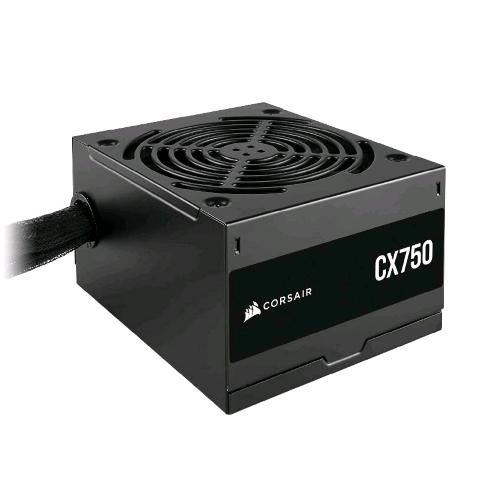 CORSAIR CX750 ALIMENTATORE ATX 750W 80 PLUS BRONZE RAFFREDDAMENTO ATTIVO BLACK