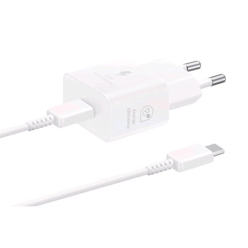 SAMSUNG EP-T2510X CARICABATTERIE DA RETE USB-C 25 W SUPER FAST CHARGING + CAVO U