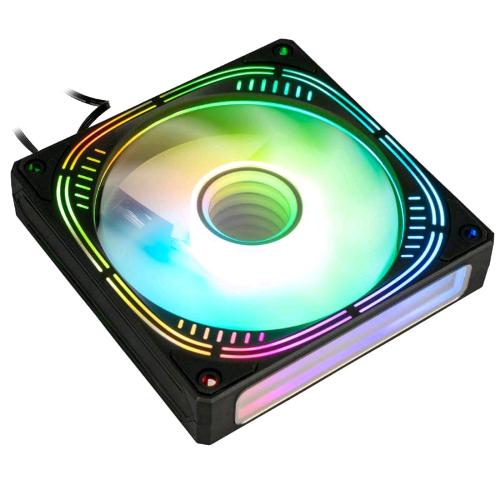 KOLINK UMBRA VOID PRO VENTOLA ARGB DOPPIO EFFETTO SPECCHIO 120mm CUSCINETTO IDRA