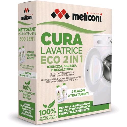 MELICONI CURA LAVATRICE LIQUIDO ECO 2 IN 1 IGIENIZZANTE E ANTICALCARE LAVATRICE