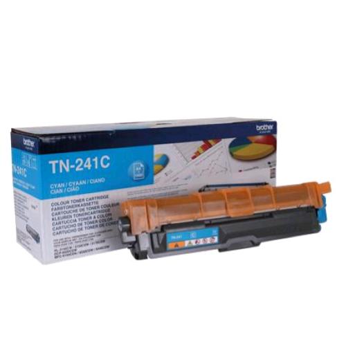 BROTHER TN-241C TONER CIANO PER MFC-9330CDW / HL-3150CDW / HL-3150CDN 1.400 PAGI