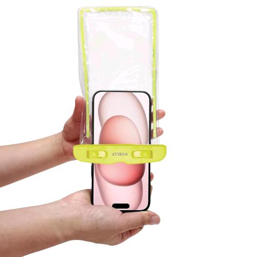CELLY SPLASHBAG 24 CUSTODIA WATERPROOF IPX8 PER SMARTPHONE FINO A 6.7" PROETEGGE