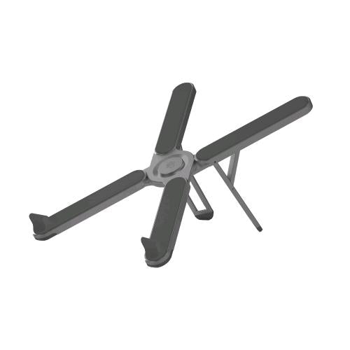 CELLY STAND IN ALLUMINIO PER NOTEBOOK FINO A 16" 7 LIVELLI DI INCLINAZIONE PIEGH