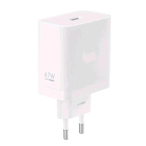 REALME VCB7OAEH SUPERVOOC POWER ADAPTER CARICABATTERIE DA RETE 67 W BIANCO