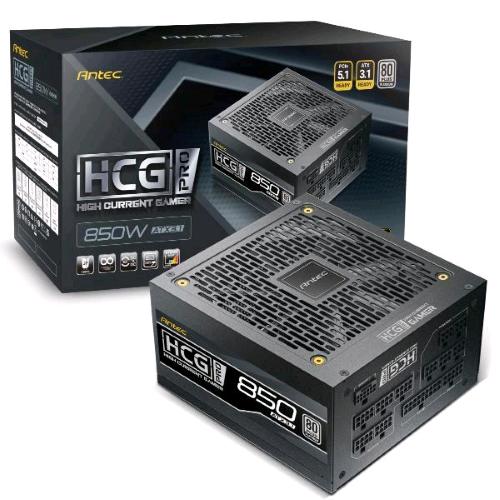 ANTEC HCG850 PRO PEC ALIMENTATORE HIGH CURRENT GAMER PRO ATX 3.1 - 850 W 80 PLUS