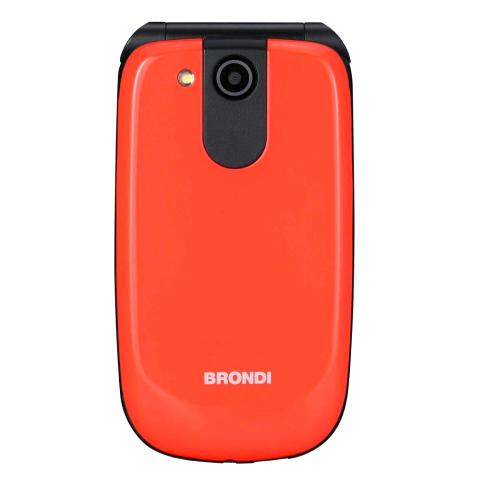 BRONDI RAPTOR DUAL SIM 2.8" CLAMSHELL FLIP ATTIVO AMPIO DISPLAY 3 PULSANTI ACCES