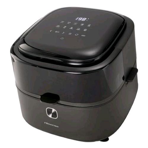 HISENSE HAF1350DR FRIGGITRICE AD ARIA 1350W 6.7 LT MISCELAZIONE AUTOMATICA 10 PR