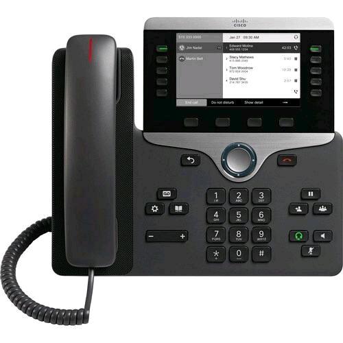 CISCO IP PHONE 8811 TELEFONO VOIP SIP, RTCP, RTP, SRTP, SDP 5 LINEE COMPATIBILE