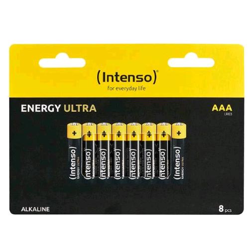 INTENSO ENERGY ULTRA MINI STILO AAA LR03 ALCALINA CONF 8 Pz.