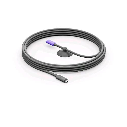 LOGITECH ACTIVE USB CABLE FOR MEETUP 2 CAVO USB-C 3.1 Gen 2 MASCHIO-MASCHIO 5 MT