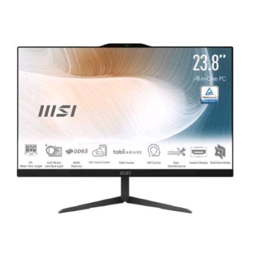 MSI MODERN AM242 1M-1237IT ALL IN ONE 23.8" INTEL CORE 5 120U RAM 8GB-SSD 512GB