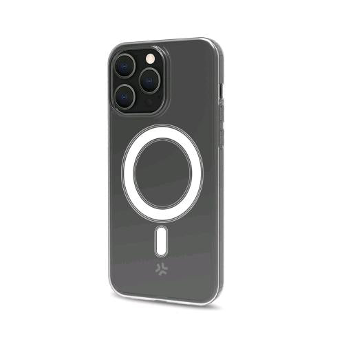 CELLY APPLE iPHONE 15 PRO MAX COVER MagSafe IN MORBIDO TPU TRASPARENTE