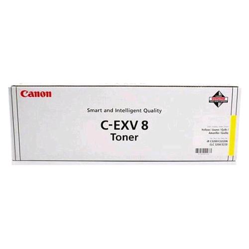CANON C-EXV 8 TONER GIALLO PER IR C3200/CLC 3200-3220/IRC3220 25.000 PAG