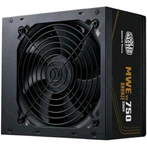 COOLER MASTER MWE BRONZE 750 V3 ALIMENTATORE 750 W ATX 80 PLUS BRONZE FAN 120mm