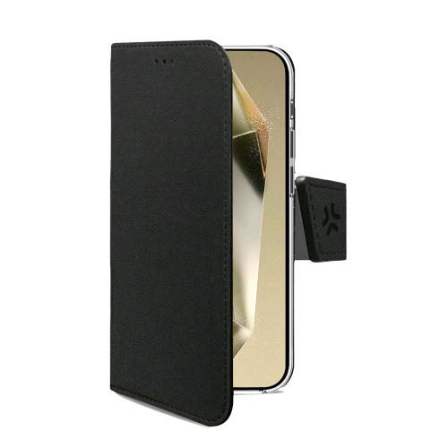 CELLY GALAXY S25 ULTRA 5G WALLY CASE CUSTODIA A LIBRO IN SIMILPELLE CON FUNZIONE