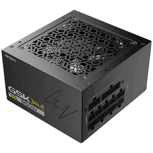 ANTEC GSK850 EC ALIMENTATORE 850 W ATX 3.1 80 PLUS GOLD PFC ATTIVO MODULARE NERO