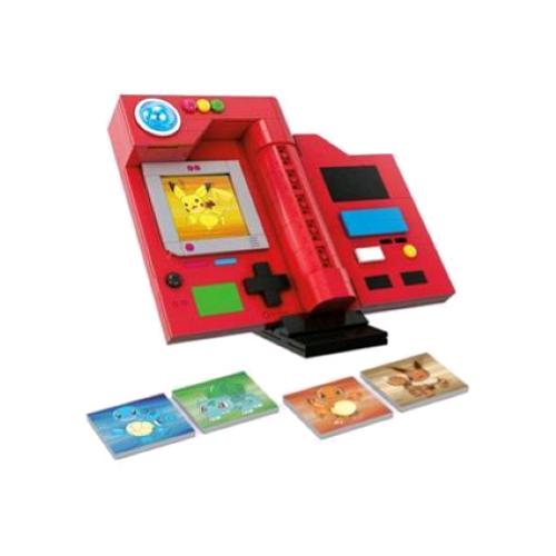 MATTEL MEGA POKÉMON BUILDING KIT KANTO REGION POKÉDEX CON LUCE FUNZIONANTE E 5 C