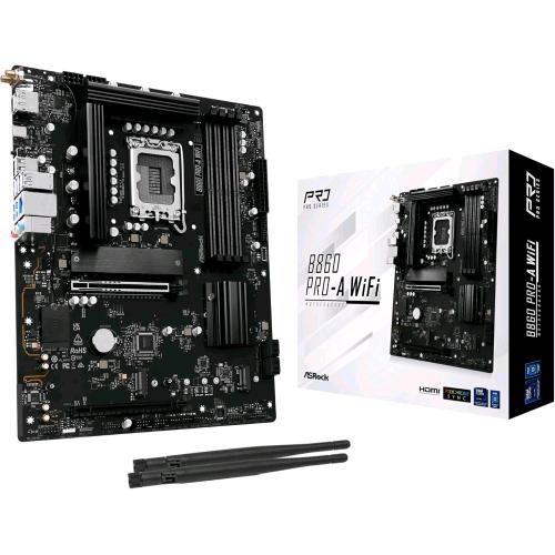 ASROCK B860 PRO-A WIFI INTEL B860 LGA 1851 (SOCKET V1) ATX