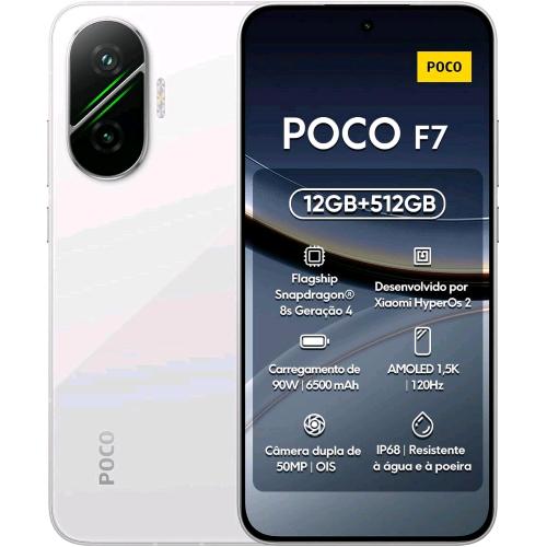 XIAOMI POCO F7 5G DUAL SIM 6.83" OCTA CORE 512GB RAM 12GB 5G FOTOCAMERA SONY 50P