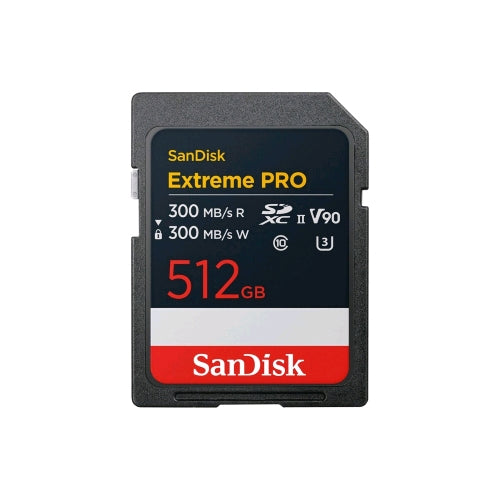 SANDISK EXTREME PRO 512GB SCHEDA SDXC CLASS V90 / UHS-II U3 / CLASS10 - UHS-II S