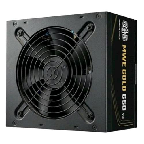 COOLER MASTER MWE GOLD 650 V3 ALIMENTATORE 650 W 80 PLUS GOLD FAN 120mm PFC ACTI