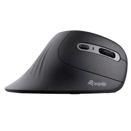 EQUIP MOUSE OTTICO VERTICALE ERGONOMICO USB-C + A 7.200 DPI NERO