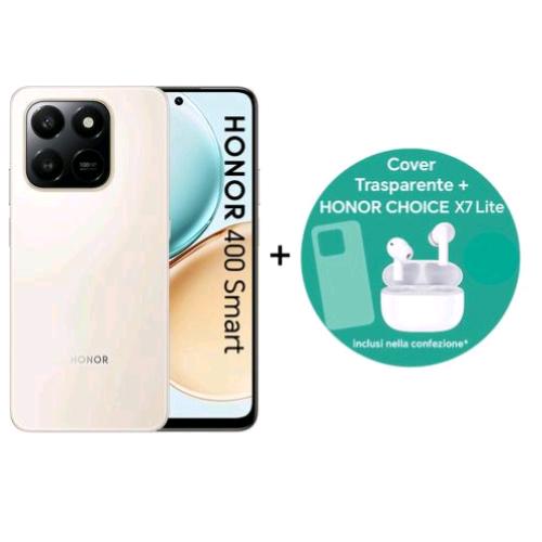 HONOR 400 SMART DUAL SIM 6.77" OCTA CORE 256GB RAM 8GB 4G LTE ITALIA GOLD BUNDLE