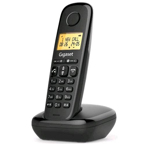 GIGASET START 100 TELEFONO CORDLESS DECT 1.5" VIVAVOCE FUNZIONE SVEGLIA BLOCCO C