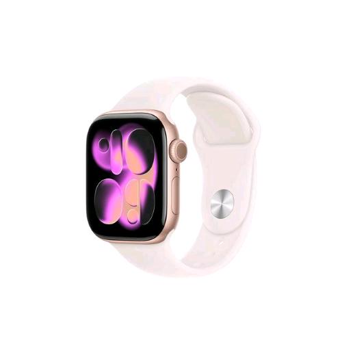 APPLE WATCH SERIES 11 GPS + CELLULAR 5G 42mm CASSA ALLUMINIO ORO ROSA CON BAND R
