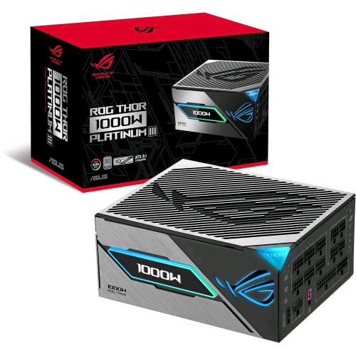 ASUS ROG THOR 1000P3 GAMING ALIMENTATORE 1.000 W MODULARE 80+ PLATINUM PFC ATTIV