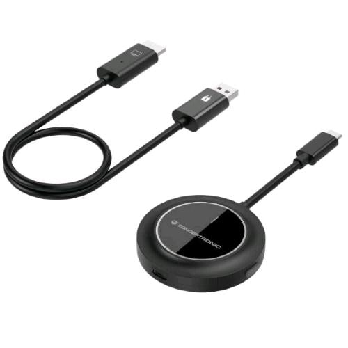 CONCEPTRONIC KIT DISPLAY WIRELEES DA USB-C A HDMI 1080P PD 100 W