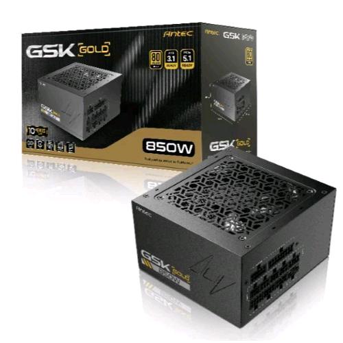 ANTEC GSK 850W V2 EC ALIMENTATORE 850 W 80 PLUS GOLD PFC ACTIVE PCIe 5.1 ATX3.1