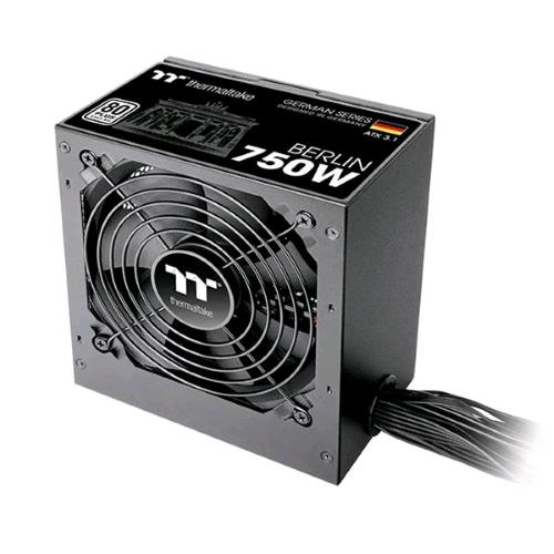 THERMALTAKE BERLIN ALIMENTATORE 750W 80 PLUS GOLD FPC ATTIVO ATX 3.1 NERO