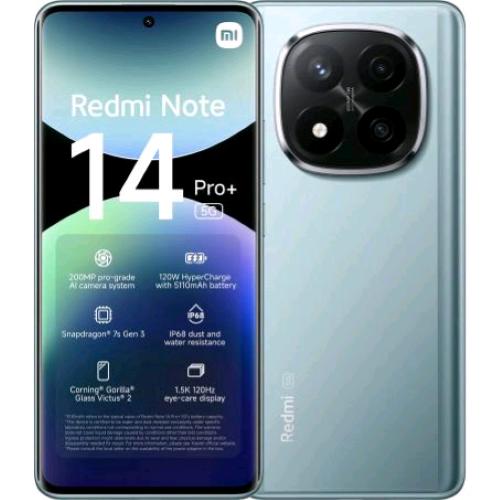 XIAOMI REDMi NOTE 14 PRO+ 5G DUAL SIM 6.67" OCTA CORE 512GB RAM 12GB 5G WIND3 FR