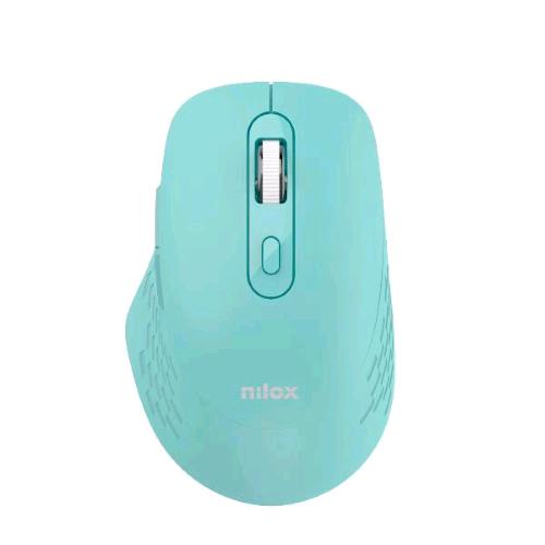 NILOX MOUSE OTTICO EGONOMICO SILENZIOSO DUAL WIRELESS BLUETOOTH + WIRELESS 6 PUL