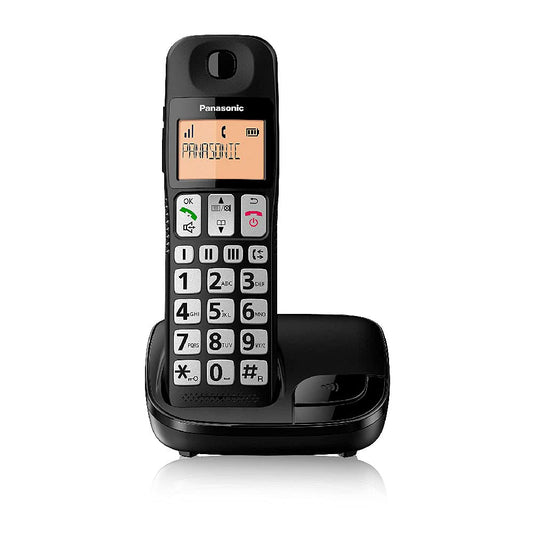 CORDLESS PANASONIC KX-TGE110JTB BLACK