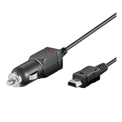 TECHLY ALIMENTATORE DA AUTO (12/24V) MINI-USB