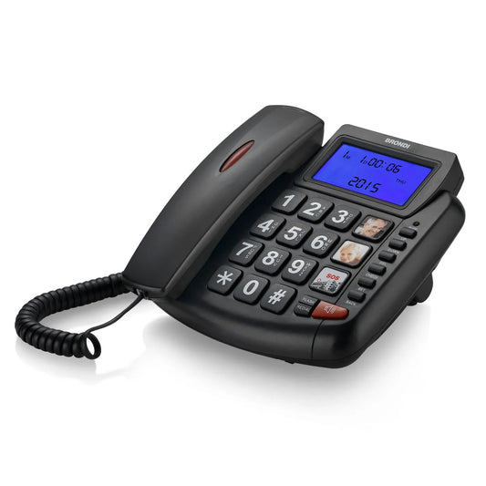 TELEFONO DA CASA BRONDI BRAVO 90 LCD BLACK