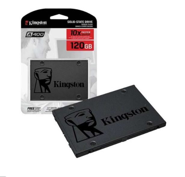 HARD DISK 2,5 SSD 120GB KINGSTON SOLID STATE UV400 SA400S37/120GB