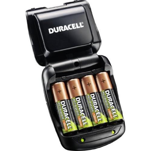 DURACELL CEF27 CARICA BATTERIE AA-Stilo / AAA-Ministilo BATTERIE INCLUSE NELLA C