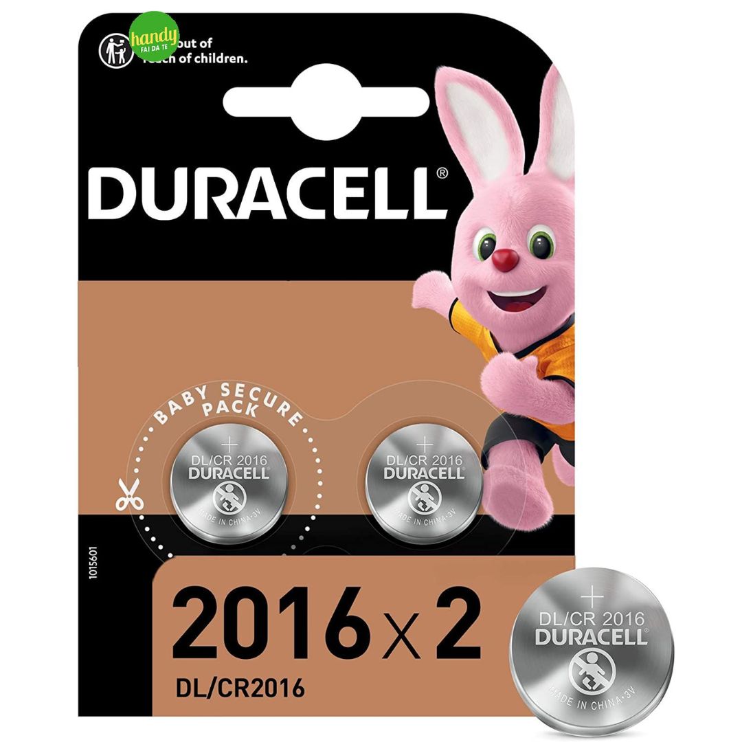 BATTERIA CMOS 3V 2PZ DURACELL DL-2016