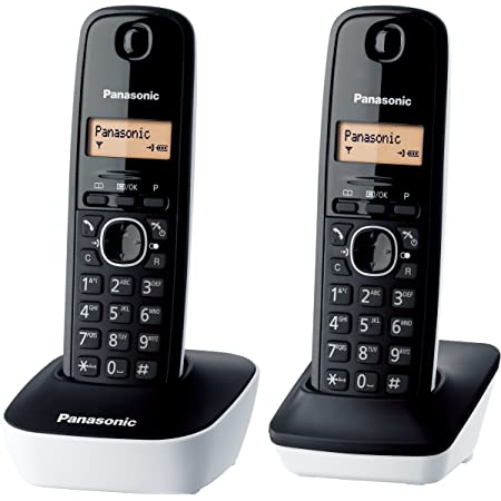 CORDLESS PANASONIC KX-TGB612JTW DUO BLACK/WHITE