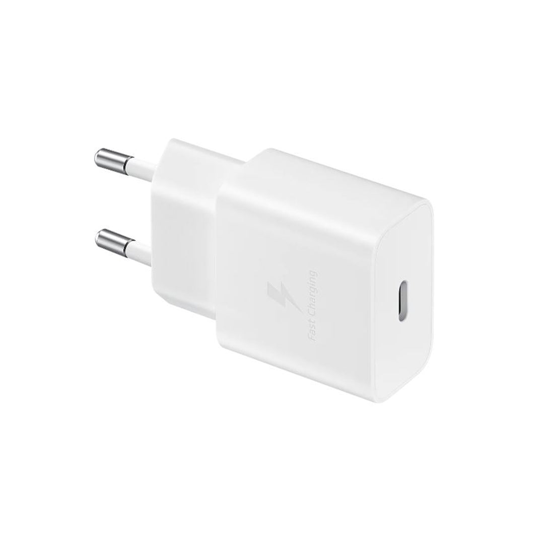 CARICABATTERIA DA RETE SAMSUNG SUPER FAST CHARGING 15W USB-C EP-T1510NWEGEU WHIT