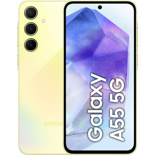 SMARTPHONE SAMSUNG A556 GALAXY A55 5G 8+128GB LEMON ITALIA