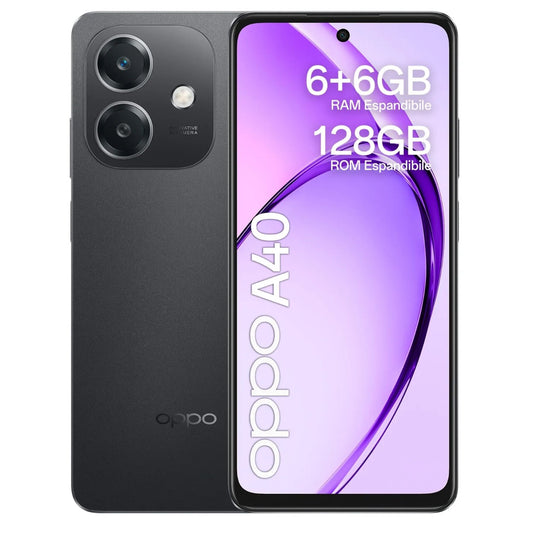SMARTPHONE OPPO A40 6+128GB DUOS BLACK TIM