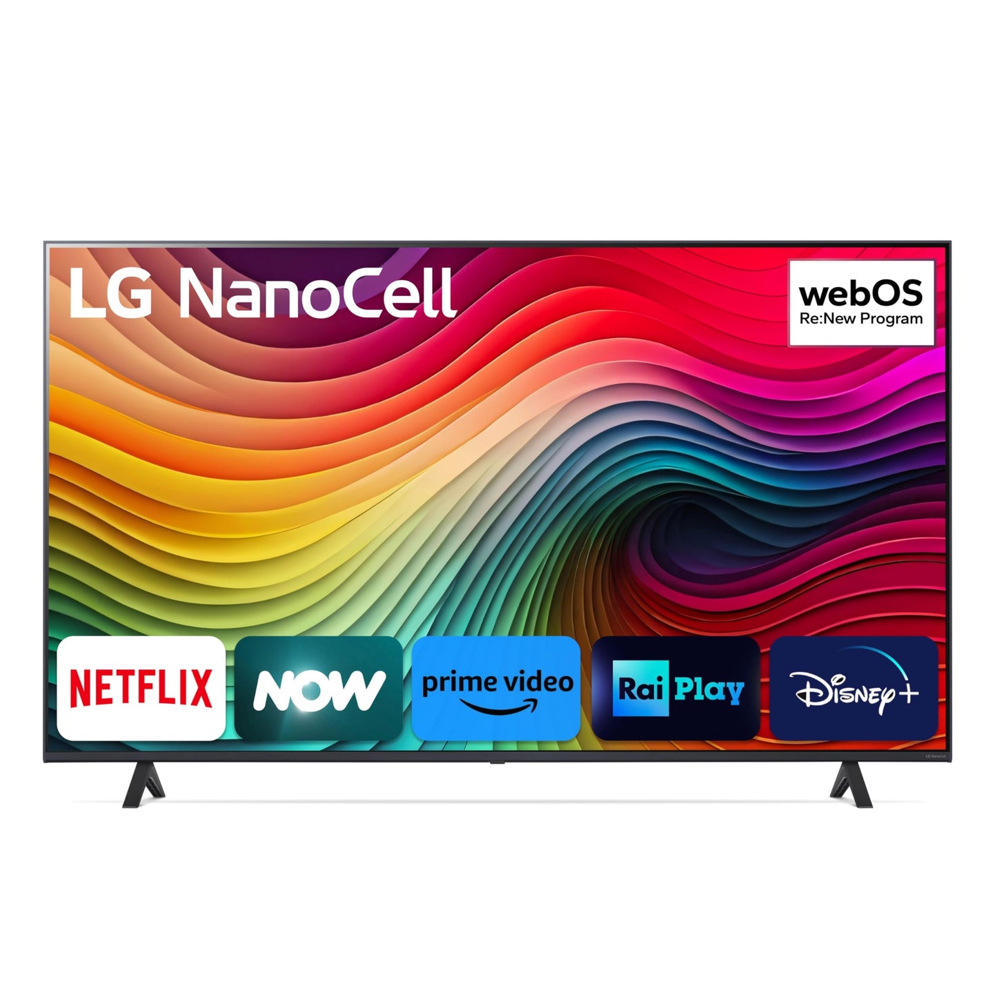 TV NANOCELL 50" LG 4K 50NANO81T3A SMART TV EUROPA BLACK