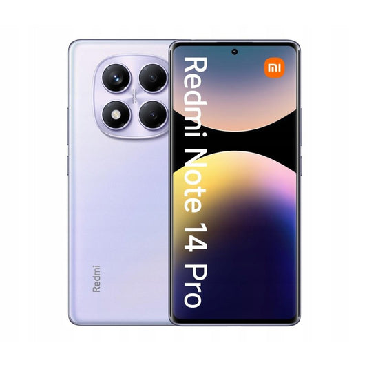 SMARTPHONE XIAOMI REDMI NOTE 14 PRO 4G 8+256GB DUOS AURORA PURPLE ITALIA
