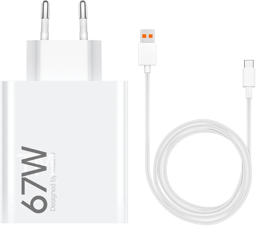 CARICABATTERIA DA RETE 67W XIAOMI BHR9465EU USB-A + CAVO TYPE-C